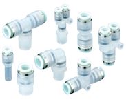ข้อต่อลม ข้องอลม Clean One-touch Fittings for Blowing KP SMC